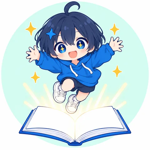 あの世界に住みたい人のイラスト（よみごろちゃん）